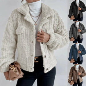 Thick Fleece Lapel Jacket